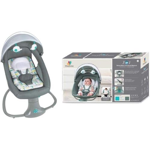 Mastela 3in1 Baby Deluxe Bassinet Swing - Image 3
