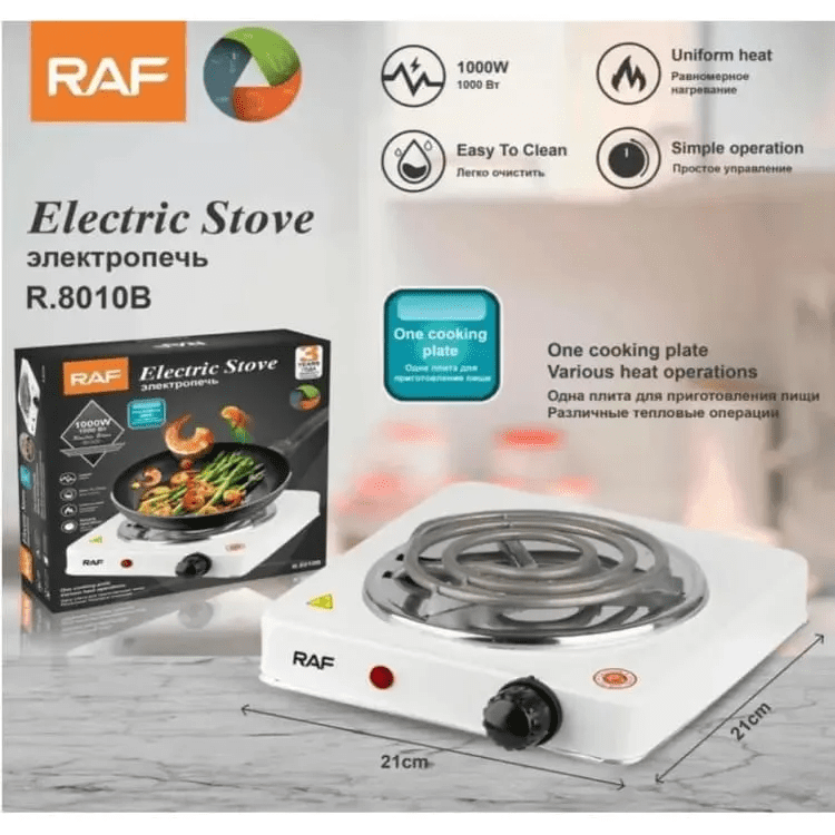 RAF R8010B Electric Stove 1000W Hot Plate - Image 4