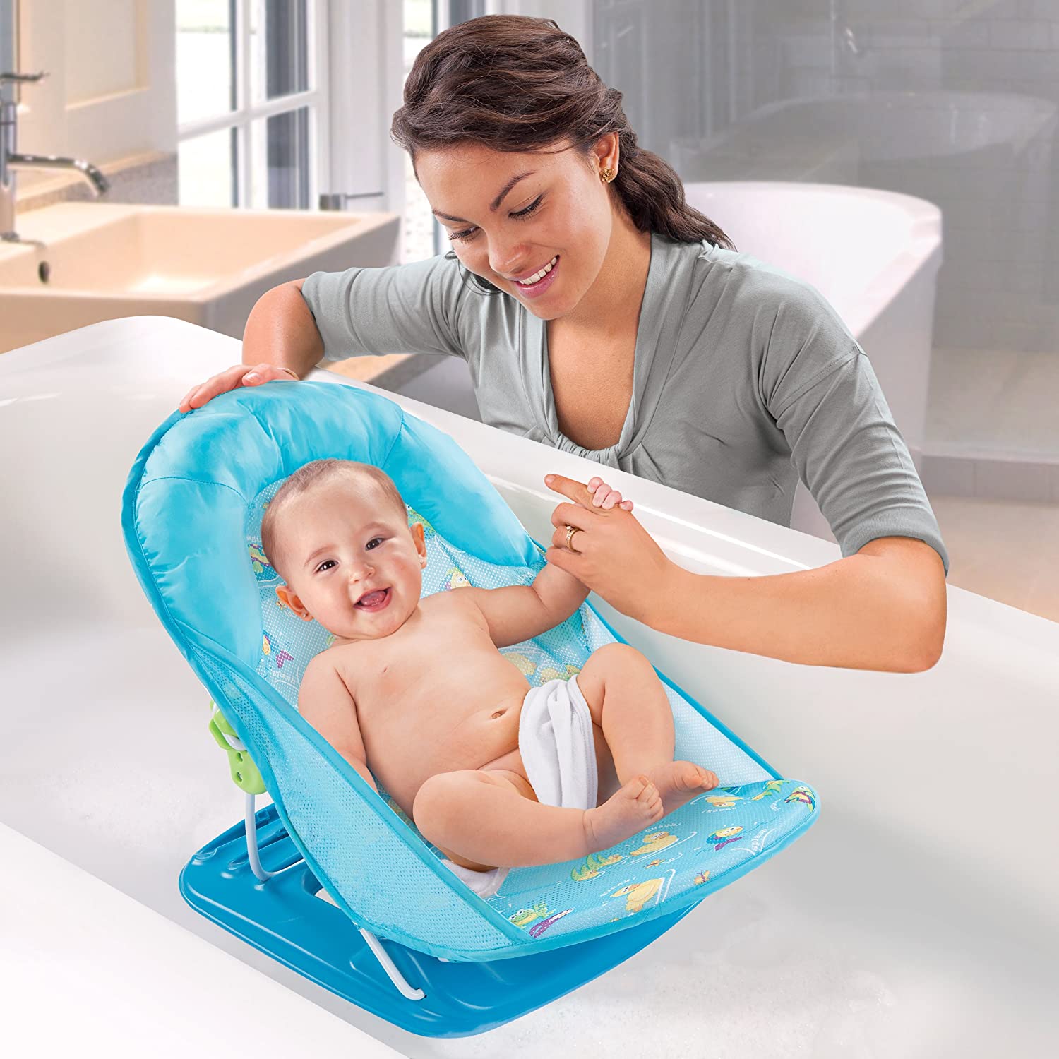 Mastela Deluxe Adjustable Baby Bather - Image 3