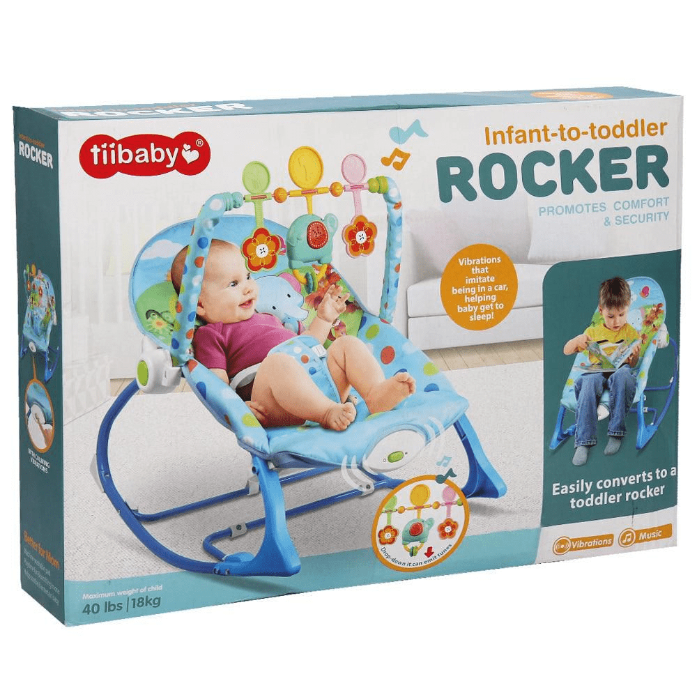 Tiibaby Toddler Rocker Bouncer - Image 4