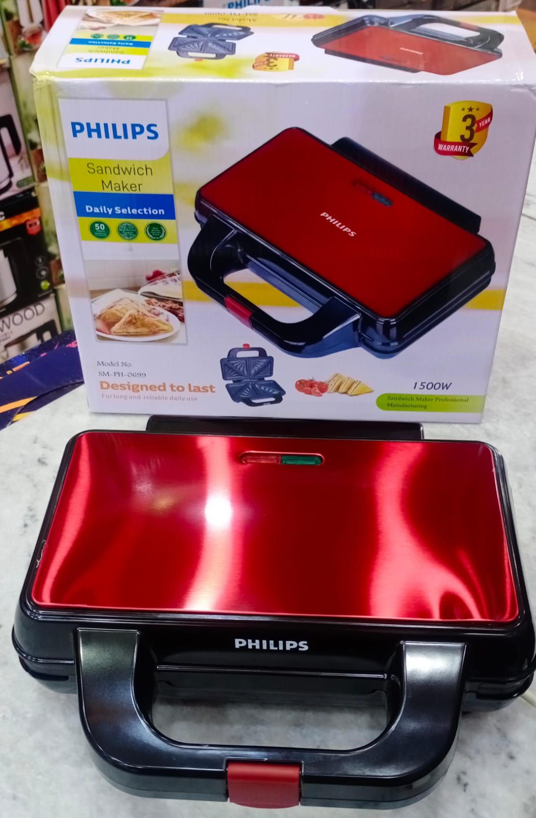 Philips Daily Selection Sandwich Maker - Image 3
